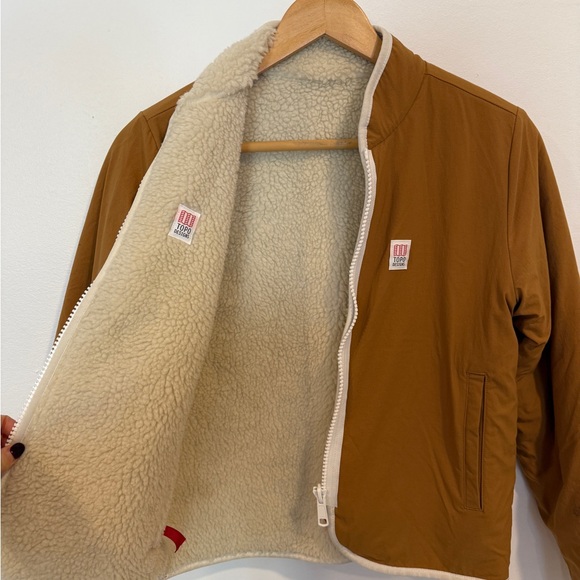 Topo Designs Reversible Sherpa Fleece Jacket - Picture 6 of 7